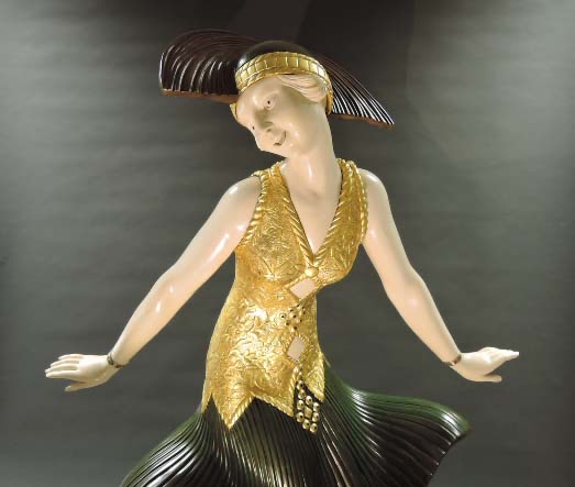 Statuette bronze