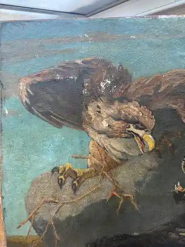 détail à restorer tableau Rosa Bonheur 3